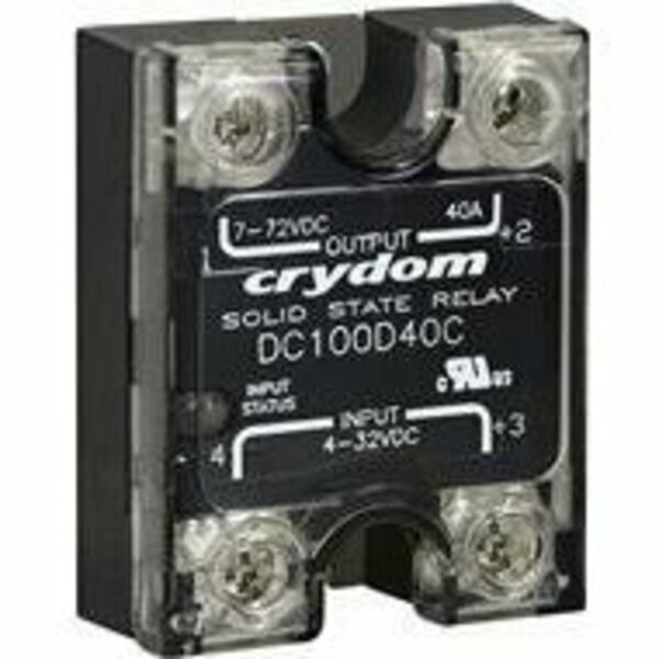 Crydom Solid State Relays - Industrial Mount Ssr Dc Output 48Vdc/20A 90-140Vac DC60A20